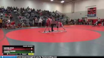 195 lbs Champ. Round 2 - Mason Shore, Centaurus vs Zayne Stam, Weld Central