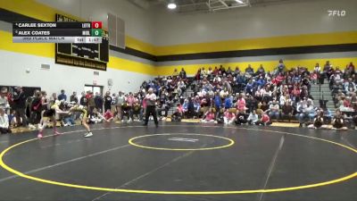 100 lbs 3rd Place Match - Carlee Sexton, Lone Tree vs Alex Coates, Midland