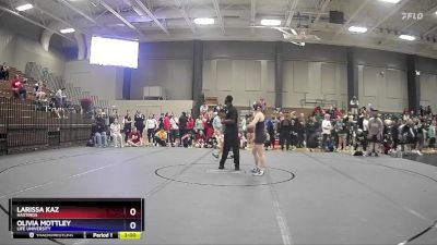 131 lbs Cons. Round 5 - Olivia Mottley, Life University vs Larissa Kaz, Hastings