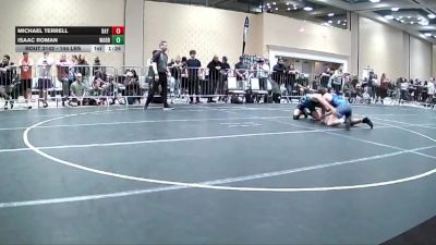 144 lbs Quarterfinal - Michael Terrell, Bay Area Dragons WC vs Isaac Roman, Warriors WC