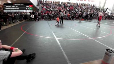 113 lbs Round Of 16 - Brayden Boccia, Milford vs Mason Radtke, Agawam