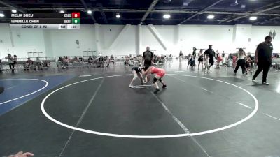 109 lbs Consi Of 8 #2 - Melia Sheu, Coast Wr Acd vs Isabelle Chen, Unattached
