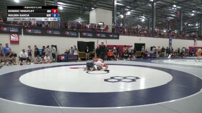 79 kg Cons. Sub-rd Of 64 - Dominic Wheatley, Diplomat Wrestling Club vs Holden Garcia, NJRTC