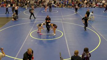 114 lbs Quarterfinal - Gabriella Barone, Niagara Wheatfield vs Emily Garcia, Lyndonville