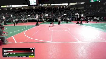 75 lbs Cons. Round 1 - Daniel Shape, EAG2 vs Cj Fassler, WAD1