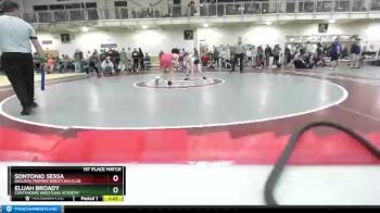 126 lbs 1st Place Match - Elijah Broady, Contenders Wrestling Academy vs Sontonio Sessa, Bulldog Premier Wrestling Club