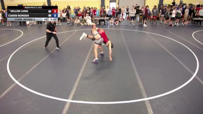 157 lbs Cons. Round 5 - Kellen Long, MO vs Caden Borgen, MN
