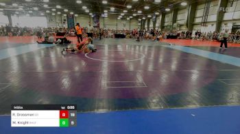 145 lbs Rr Rnd 2 - Reid Grossman, Gettysburg vs Mason Knight, TS Chinstrap Penguin