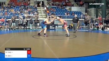 170 lbs Rnd Of 128 - Nicholas Delp, Pennsylvania vs Mason Diel, Wisconsin