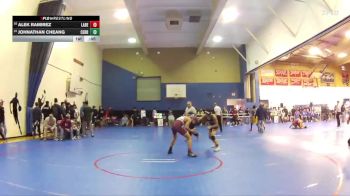 126 lbs Cons. Round 2 - Johnathan Cheang, Cerritos vs Alek Ramirez, Laguna Beach