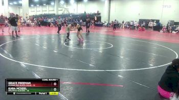 155 lbs Quarters & Wb (16 Team) - Grace Freeman, Florida Red Black & Blue vs Kara McKeel, RPA/Head Hunters