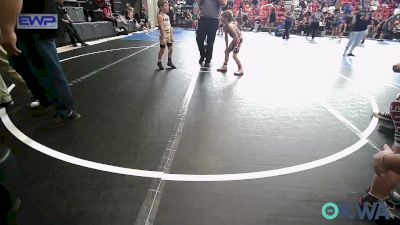 55 lbs Semifinal - Jack Crain, Skiatook Youth Wrestling vs Beckett Steele, Prairie Grove Youth Wrestling