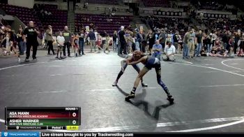 67 lbs Semifinal - Asher Warner, Bear Cave Wrestling Club vs Asa Mann, Black Fox Wrestling Academy