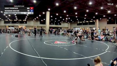 110 lbs Round 2 (8 Team) - Josie Thompson, Mississippi WC vs Mckenzie Nguyen, TWA #1