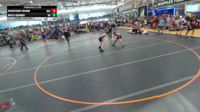120 lbs Cons. Round 2 - Nico Adamo, Wrestling University vs Donovan Quinn, Unattached
