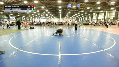 154 lbs Rr Rnd 1 - Eli Brown, Indiana Outlaws Gold - MS vs Nicolas Rodriguez, Mat Warriors Yellow MS - MS