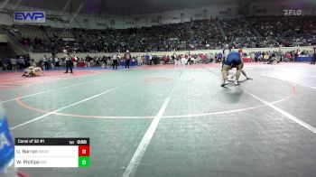 150 lbs Consi Of 32 #1 - Ulises Barron, Southmoore SaberCats Wrestling vs Wyatt Phillips, Edmond Santa Fe