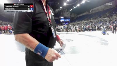 150 lbs Cons. Rd Of 64 - Hayden Reuter, AK vs Wesley Fox, WA