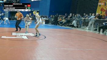 113 lbs 5th Place Match - Cael Muller, Notre Dame Green Pond vs David Dight, Thomas Edison