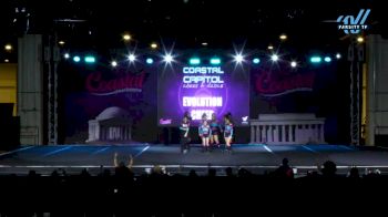 Evolution Cheer - Teal Shock [2024 L4 Senior Coed - D2 Day 1] 2024 Coastal at the Capitol Grand Nationals