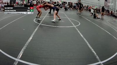120 lbs Round 4 (6 Team) - Jacob Philips, CTWHALE vs Eli Meyer, Prestige Worldwide