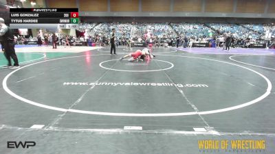 126 lbs 5th Place - Luis Gonzalez, 209 Wrestling Academy vs Tytus Hardee, Sweet Home