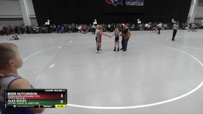 86 lbs Champ. Round 2 - Alex Boles, Victory School Of Wrestling vs Bode ...