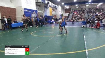 120 lbs Prelims - Darien Banuelos, Carson vs Joe Figueroa, Gilroy