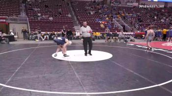 145 lbs Semifinal - Dominick Granahan, Benton vs Keegan Ramsay, Notre Dame Green Pond