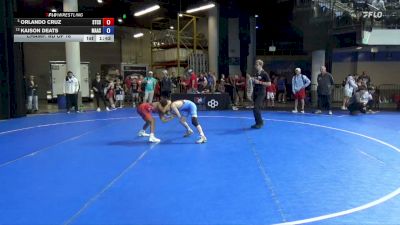 75 lbs Champ. Rd Of 16 - Orlando Cruz, Silvaback Training Center (SBTC) vs Kaison Deats, Mat Assassins