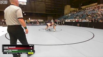 5A - 113 lbs Quarterfinal - Gabe Wassom, Emporia vs Braxton Moody, Valley Center