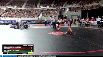 D1-185 lbs Cons. Round 1 - Bella Amina-Harris, Westpoint vs Victoria Cattron, Highland