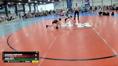 68 lbs Rd# 5- 3:45pm Friday Final Pool - John Rice, Florida Elite vs Jackson Hermann, Untouchables