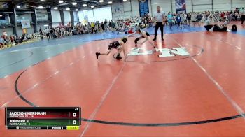 68 lbs Rd# 5- 3:45pm Friday Final Pool - John Rice, Florida Elite vs Jackson Hermann, Untouchables