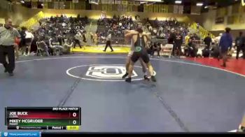 152 lbs 3rd Place Match - Mikey Mcgruder, Poway vs Joe Buck, Clovis