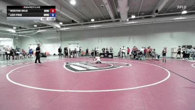 35 lbs Cons. Round 4 - Weston Ekle, Mid Valley Wrestling Club vs Levi Pike, Michigan West Wrestling Club