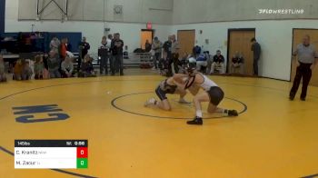 145 lbs Consolation - Chase Kranitz, Norwin vs Michael Zacur, Thomas Jefferson