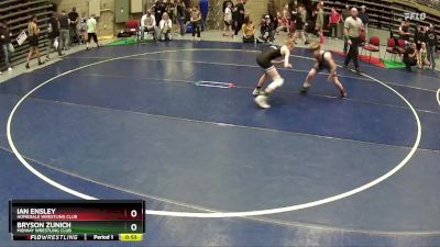 79 lbs Quarterfinal - Ian Ensley, Homedale Wrestling Club vs Bryson Zunich, Midway Wrestling Club