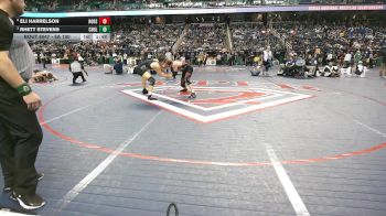 8A 190 lbs Quarterfinal - Rhett Stevens, Corinth-Holders vs Eli Harrelson, Hoke County High School