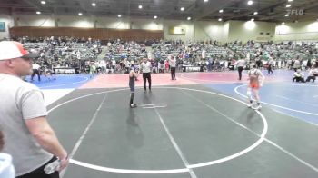 88 lbs Consi Of 8 #1 - Ryker Voss, Roseburg May Club vs Jaiden Chavez, Orland WC