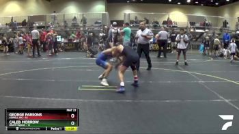 110 lbs Round 2 (6 Team) - George Parsons, Lowell WC vs Caleb Morrow, Death Squad