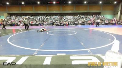 46 lbs Round Of 16 - Journey Whitford, TEAM PRIDE ACADEMY vs Kaia Gates, Iron Faith Wrestling