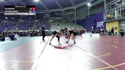 138 lbs Quarters & 1st Wb (16 Team) - Skyelar Smith, West Liberty vs Lili Ujfalvi, Gannon University