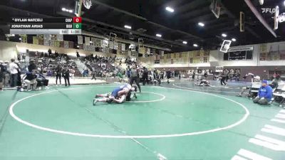 190 lbs Quarterfinal - Jonathan Arias, Highland vs Dylan Natceli, Chapparal