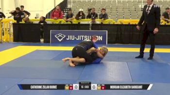 Morgan Elizabeth Sargeant vs Catherine Zillah Burke 2025 World IBJJF Jiu-Jitsu No-Gi Championship