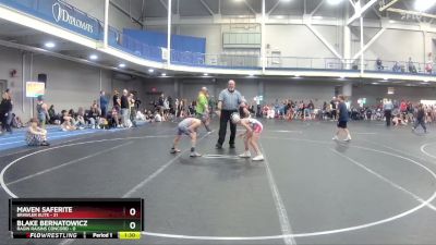 72 lbs Round 4 (6 Team) - Blake Bernatowicz, Ragin Raisins Concord vs Maven Saferite, Brawler Elite