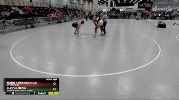 215 lbs Champ. Round 2 - Mason Grow, Askren Wrestling Academy vs Iyanu Akingbolagun, 3F Wrestling