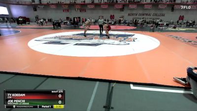 149 lbs Cons. Round 4 - Joe Penchi, Wisconsin-La Crosse vs Ty Koedam, Coe