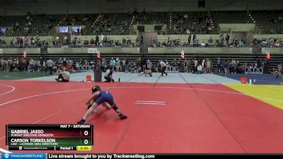 65 lbs Semifinal - Gabriel Jasso, Pursuit Wresting Minnesota vs Carson Torkelson, LAW - Lacrosse Area Wrestlers