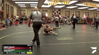 90 lbs Round 1 (6 Team) - Ryan Blewitt, Triumph WC vs Trapp Walsh, Revival Gray